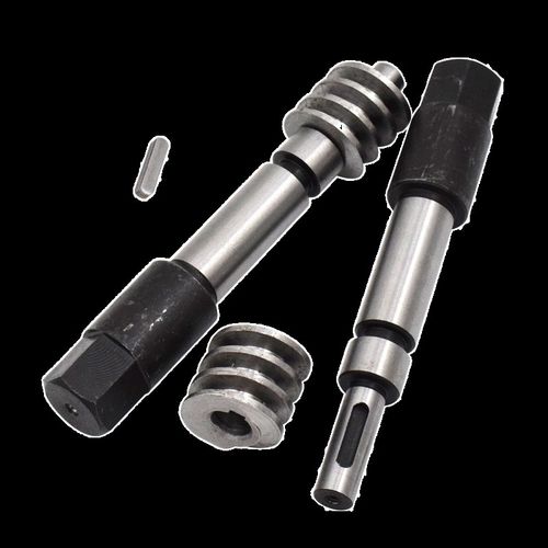 台湾摇臂炮塔铣床配件机头左右摆头蜗杆斜度螺丝C1涡轮B186+189