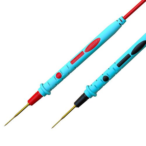 多用表笔细特尖表笔线数字指针电压流硅胶防冻多用表配件测量笔表