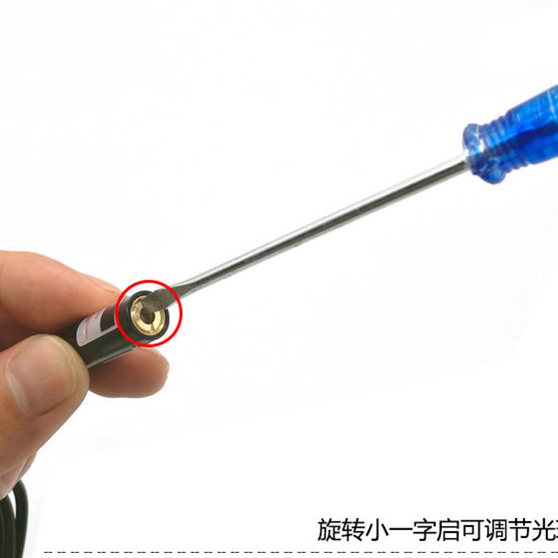 650nm100mw红光圆点激光器亮度点状红外线定位灯指示发射镭射头