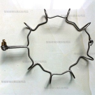 开口反应器夹子 夹具 不锈钢反应铁夹 反应釜不锈钢抱箍