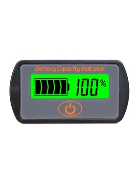 LY7S12V24V36V48V60V72V铅酸蓄电池三元锂电池电量显示器电压量表