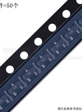 贴片稳压二极管 BZX84C16/18/20/22 V Y5 Y6 Y7 Y8 SOT-23 三极管