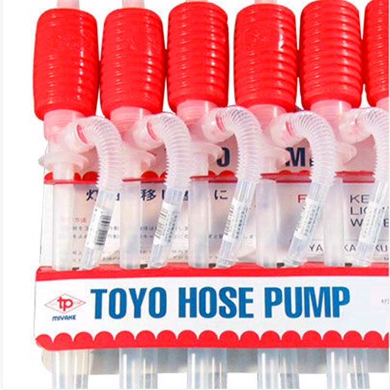 东洋小油抽TP001手动塑料小号油抽自吸抽油管器水泵 12条