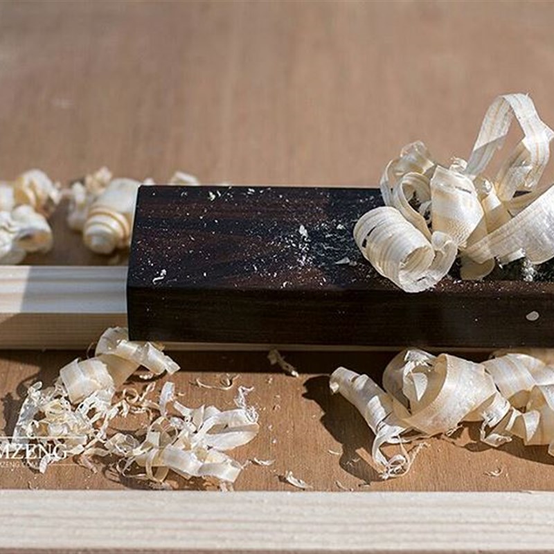 进口原木日式木工刨紫光檀非洲黑檀木刨子日本拉刨手工刨床木创子