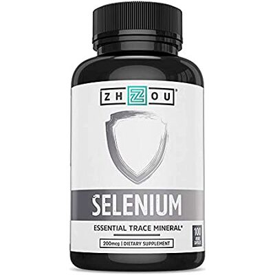 极速Zhou Selenium 200mcg  for Thyroid, Prostate and Heart