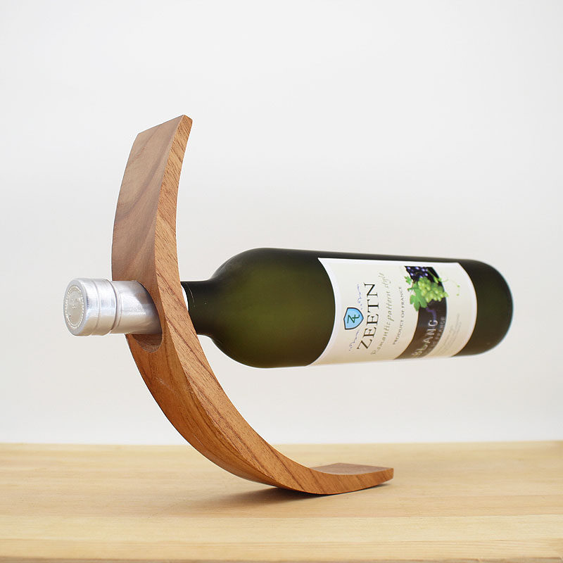 极速实木红酒架摆件装饰品酒柜酒瓶艺术感家居客厅桌现代简约新款