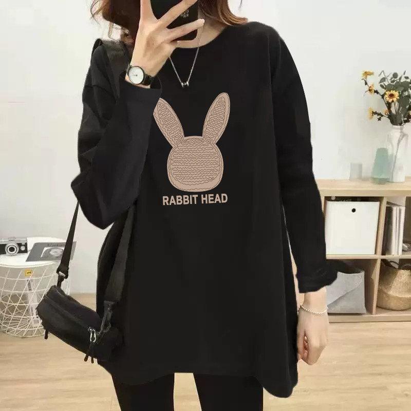好货孕妇上衣洋气遮孕肚春装2025新款打底衫纯棉t恤衣服孕妈穿搭