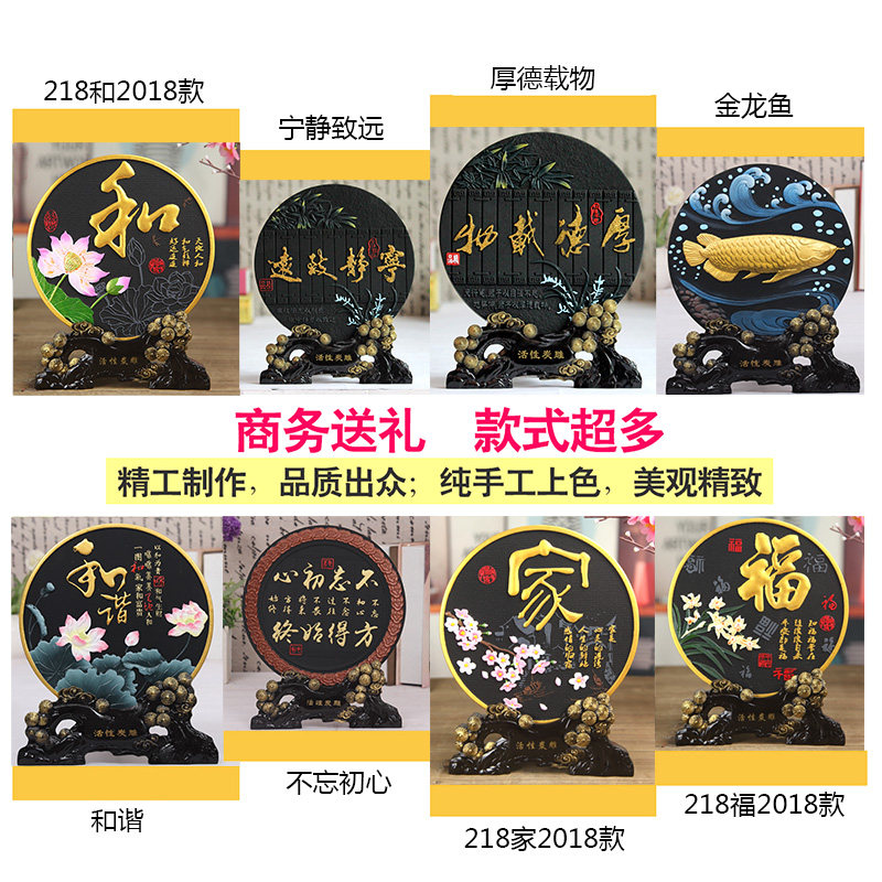 好货活性炭雕工艺品电视柜玄关摆件客厅酒柜新房新家居装饰品乔迁