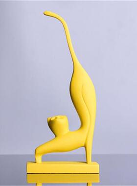 极速手工办公室动物电视柜北欧哥哥模型客厅商务礼品实用雕塑摆台