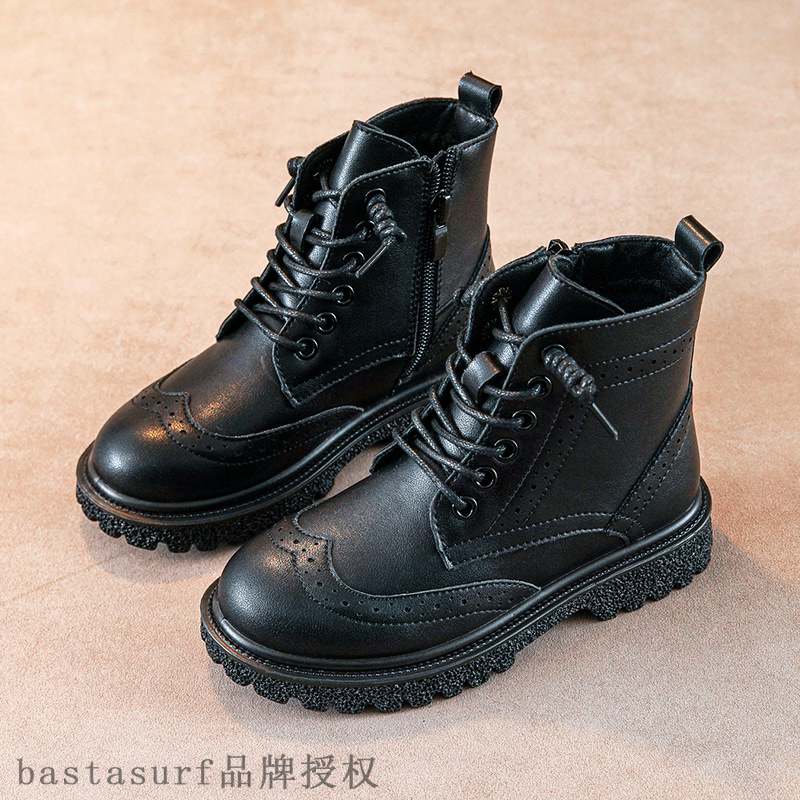 Girls shoes Martin boots autumn and winter 2021 new boys