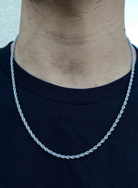 2020 Temperament Fashion Cube Rope Chain Men Necklace Classi