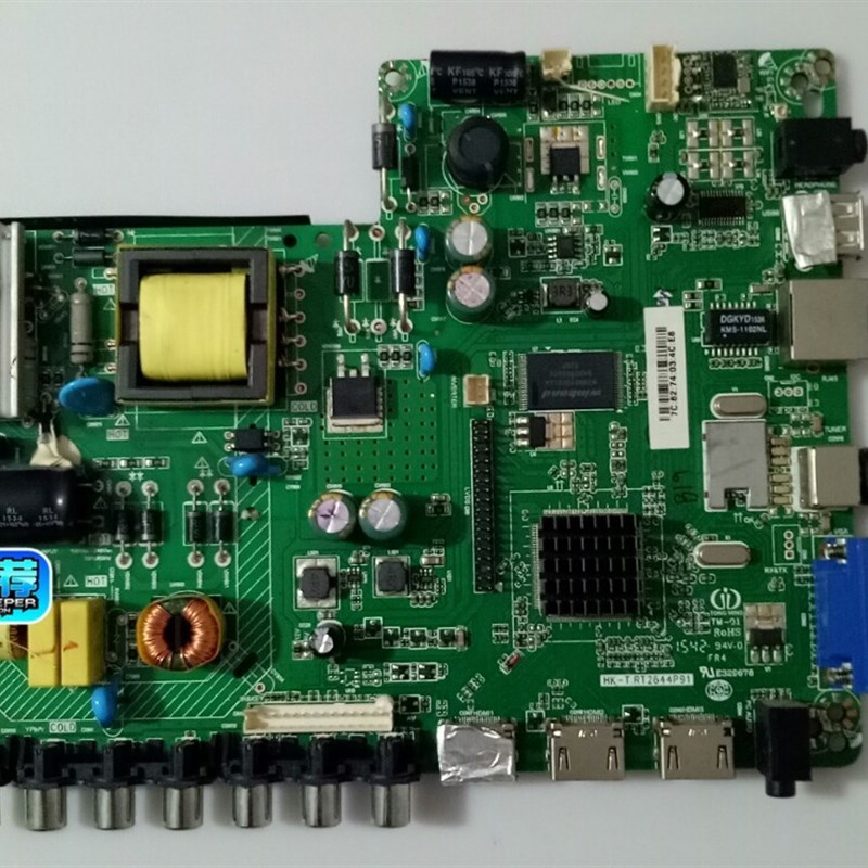 原装拆机明彩创想 3210W 主板 HK-T.RT2644P91 配屏 D32L12-B现货