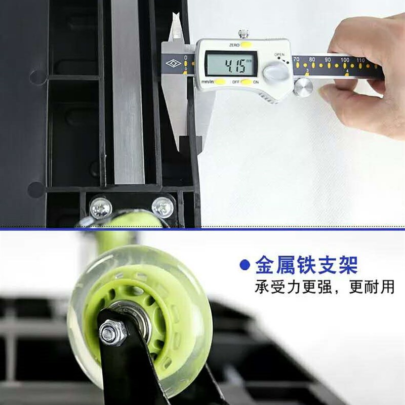 好货新款搬货搬运车六轮折叠平板拉货车便携拉杆车搬家手推车运货