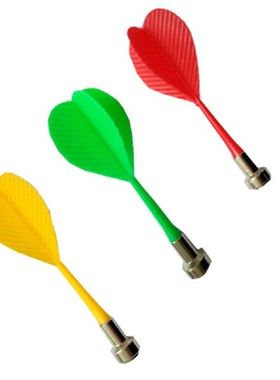 10 Pcs Replacement Magnetic Darts Plastic Wing Dart for