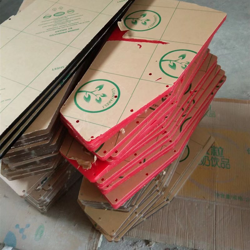好货翼闸挡板门板人行通道闸红色蓝色伸缩板透明摆闸摆臂挡板维修