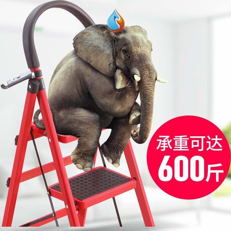 新款板凳梯子两用折叠花架台阶凳装修伸缩马凳防滑家用梯踏板楼梯