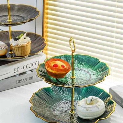 极速Birthday dessert table cake stand dessert tray fruit tra