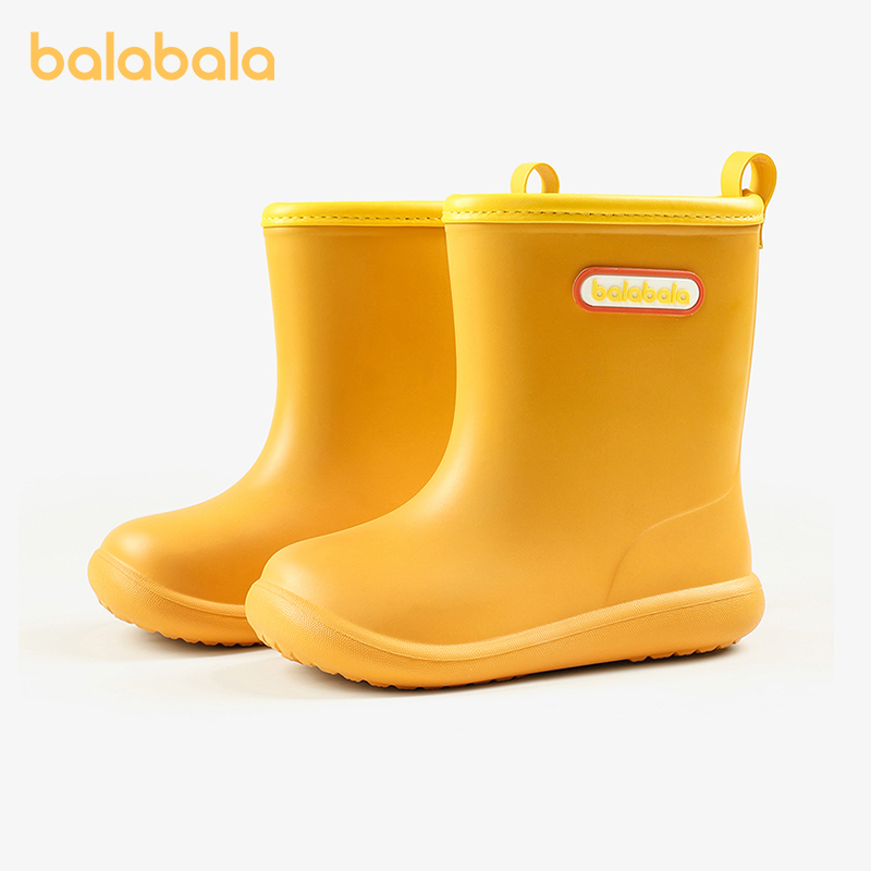 巴拉巴拉儿童雨鞋男童女童雨靴