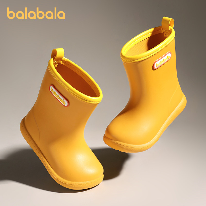 巴拉巴拉儿童雨鞋男童宝宝雨靴小孩轻便防滑防水女童幼儿水鞋胶鞋,童鞋/婴儿鞋/亲子鞋,雨靴,淘宝优惠券,粉丝福利购,淘宝优惠卷