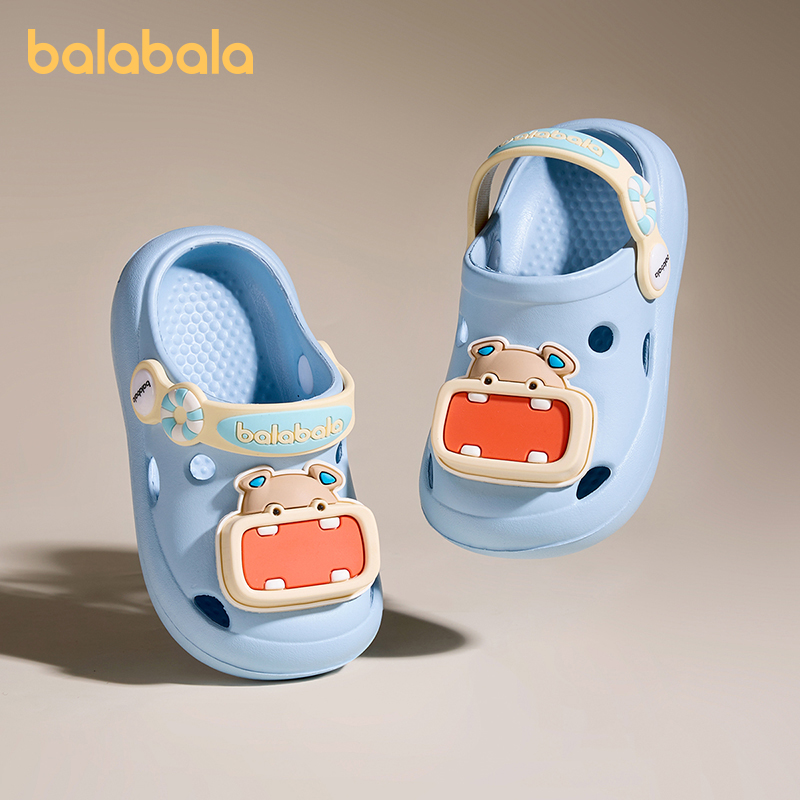 巴拉巴拉夏季男童儿童拖鞋洞洞鞋