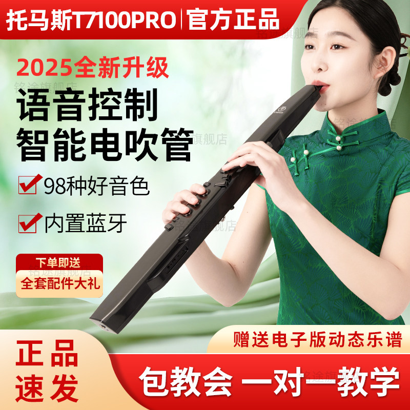 新型汤玛士T7100pro电吹管乐器大全葫芦丝初学者入门电萨克斯笛子