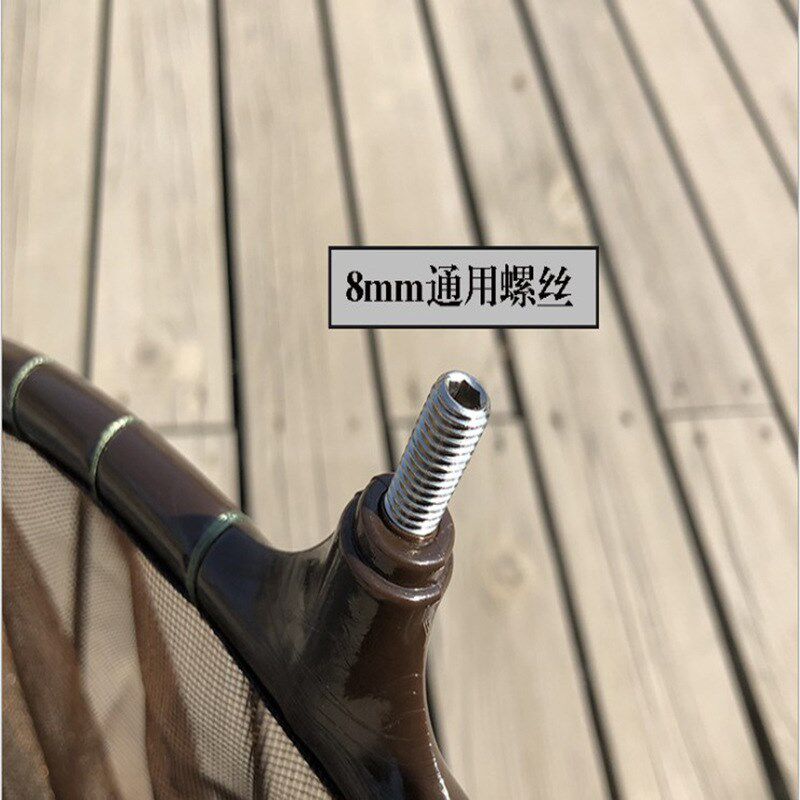 现货速发加深仿碳素抄网头纳米防挂抄网头捞抄渔具垂钓用速干网头