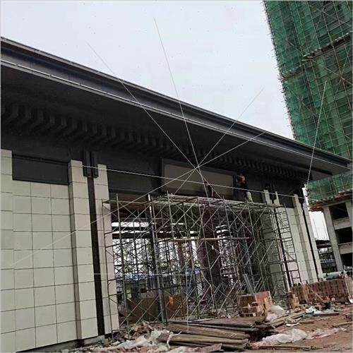 现货速发外墙氟碳铝单板幕墙冲孔门头广告雨棚天花雕花镂空雕刻异
