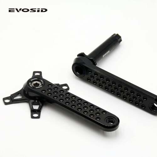 EVOSID公路车曲柄组160/165/170mm砾石车CNC牙盘GXP三钉中空一体