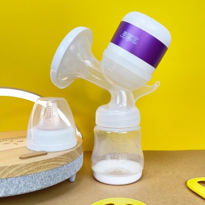 厂促美馨一体式电动吸奶器全自动按摩便携产后吸乳器Breast pump
