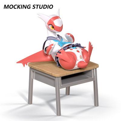 主意玩家奇怪的比例世界系列之校园JK拉帝亚斯手办GK模型模玩雕像