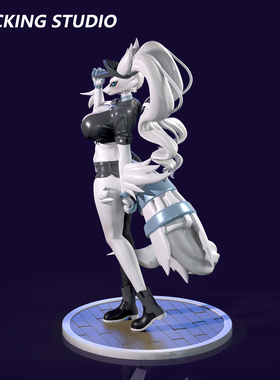 热裤性感大奈白龙莱希拉姆1/20手办GK主意玩家奇怪的比例世界系列