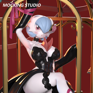 主意玩家&ONAGABA性感礼服Mega闪光沙奈朵1/20手办GK模玩摆件模型