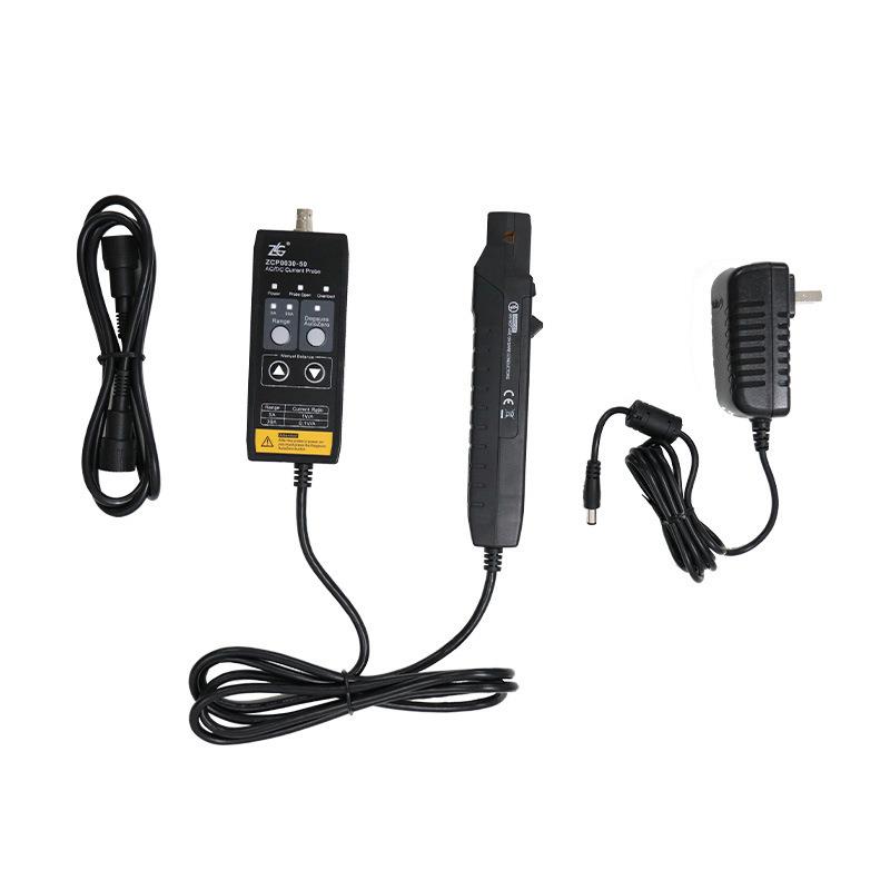 致远电子稳定可靠高精确度ZCP0030-50电流探头mA-30A/50MHz