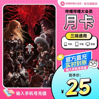 【活动专用】哔哩哔哩大会员月卡1个月 bilibili大会员月卡会员
