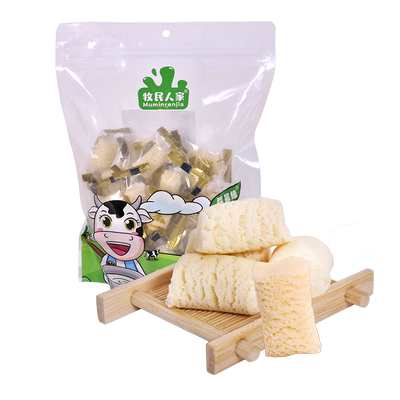 奶疙瘩传统嚼着吃的牛奶新疆奶醇