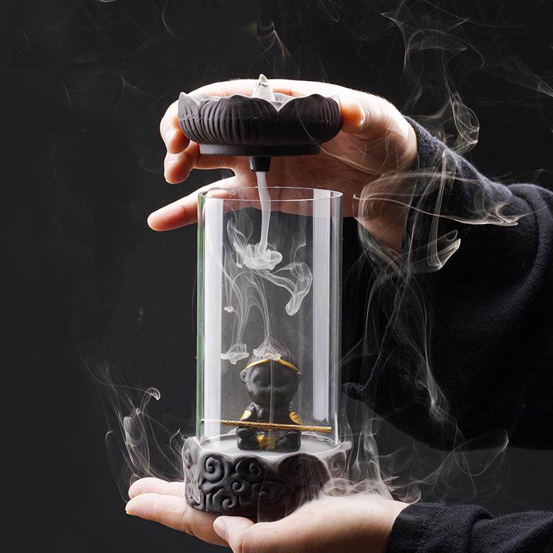 茶宠倒流香炉创意摆件大圣归来孙悟空家用室内檀香沉香熏香薰茶道,餐饮具,茶宠摆件,淘宝优惠券,粉丝福利购,淘宝优惠卷