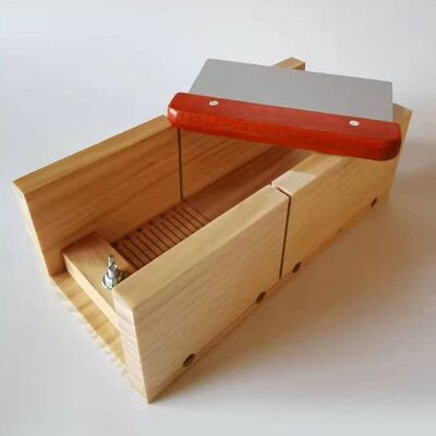 极速Pine Wood Boxl Loaf Handmade Soap Cutter Planer Precisio