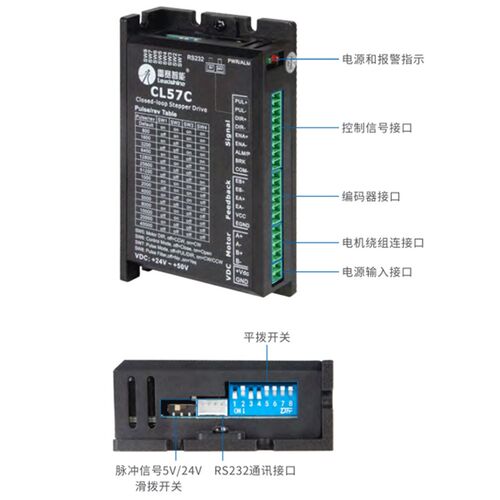 极速雷赛闭环步进马达套装 57CME 06 13 23 26NM -SBZ驱动器CL57