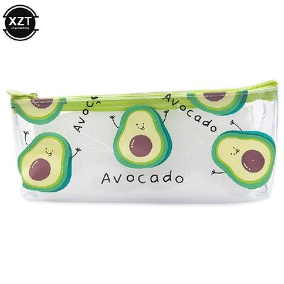 极速1Pcs Lovely Zippers Pencil Case Avoco School Pencil Box