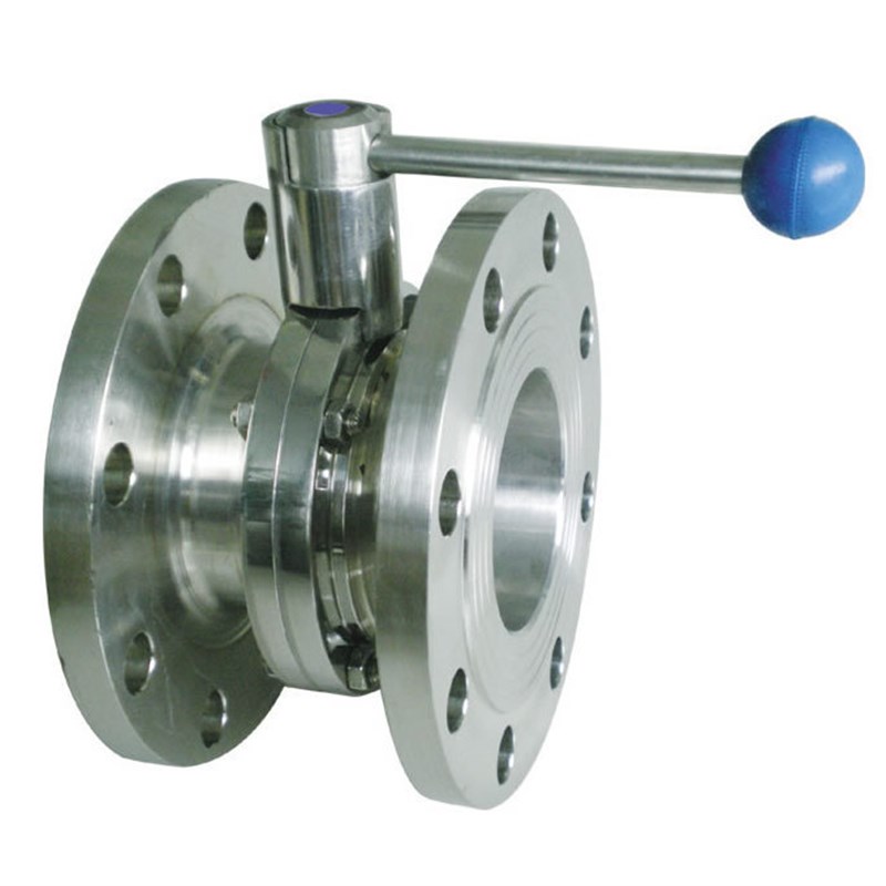 极速卫生法兰蝶阀