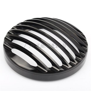 极速美国哈雷XL883 1200 X48 戴纳软尾 铝制高质量X黑栅栏大灯罩