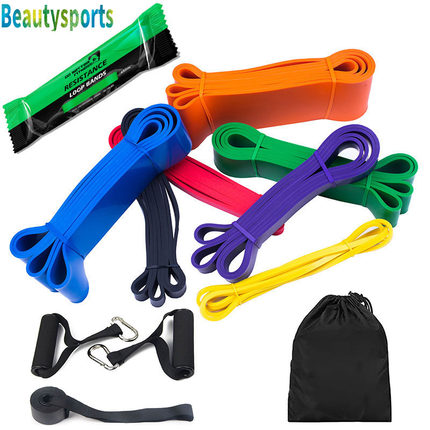 极速Fitness Band Pull Up Elastic Bands Rubber Resistanc.e Lo