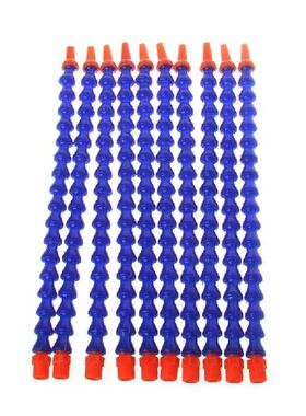 极速10 Pcs Round Nozzle 1/4PT Flexible Oil CoolantV Pipe Hos
