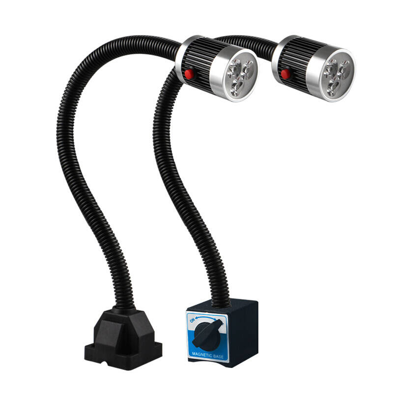 极速新品d机床工作灯j24v冲床铣床照明灯36V车床灯220V.磁铁磁性