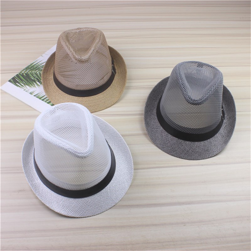 极速韩版潮遮阳帽英伦帽子女男士B草帽礼帽爵士帽情侣沙滩帽子时