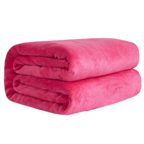极速120xc200CM Soft Warm Coral Fleece Blanket Winter Sheet B