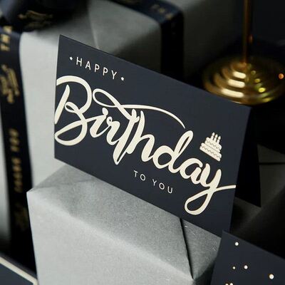 极速birthday card men boyfriend invitation cards greXeting t