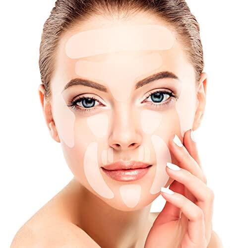 新品SUPSERSR Face & Forehead WriCnkle Patches Silicone Face