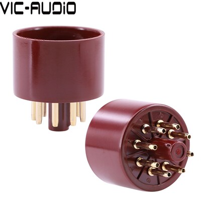 极速8Pins Bakelite Tube Socket AS8AES Bakelite Tube Base For