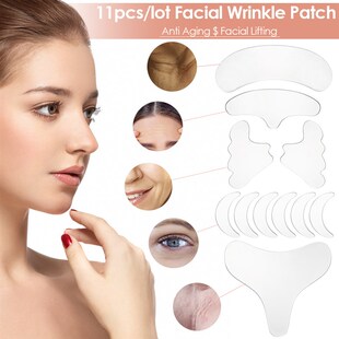 极速Reusable Silicone Patches Anti-wrinklLe Face Forehead St